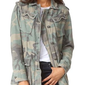 Free People Camo Jacket sz Small